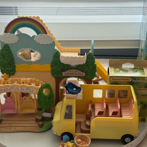 실바니안 올드 레인보우 유치원 & 아기화장실 등 일괄