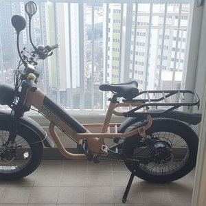 알톤 코디악 T20 전기자전거 베이지