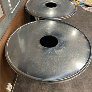 원형 고기테이블