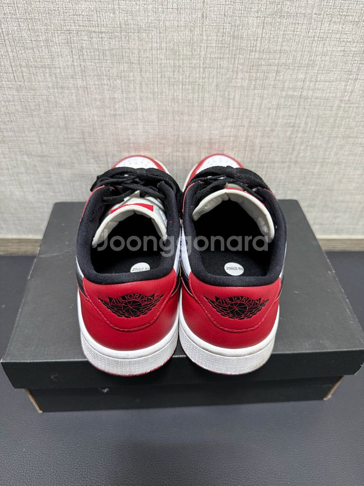 [A급/풀구성] 조던1 레트로 로우 OG 시카고 250--1