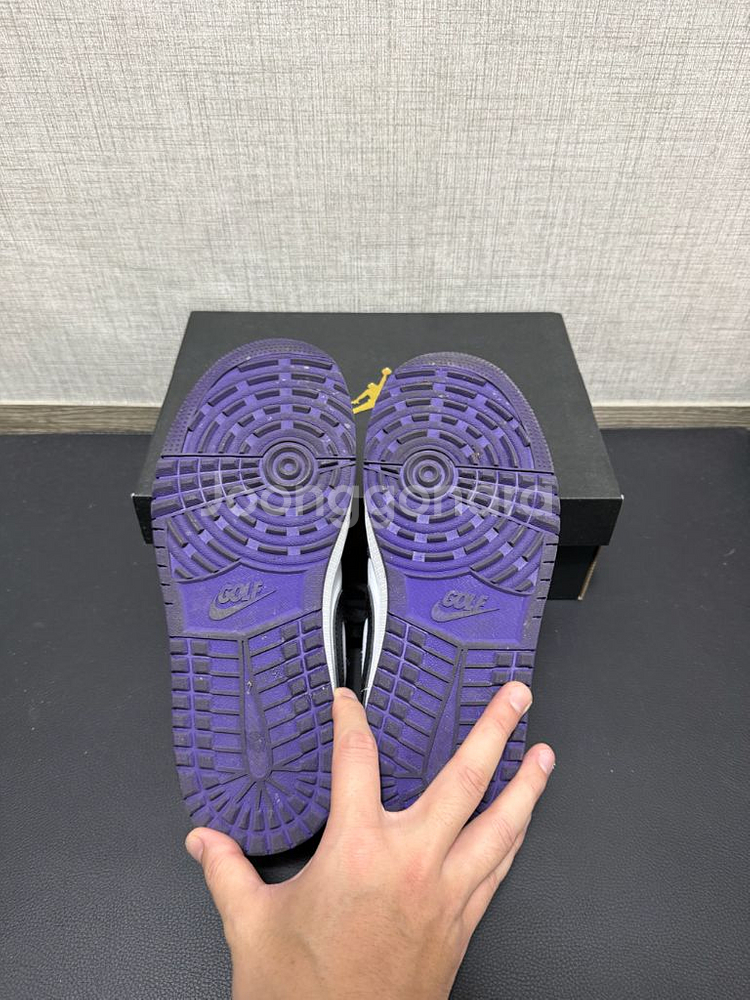 [A급/풀구성] 조던1 로우 코튼 퍼플 250 판매--4