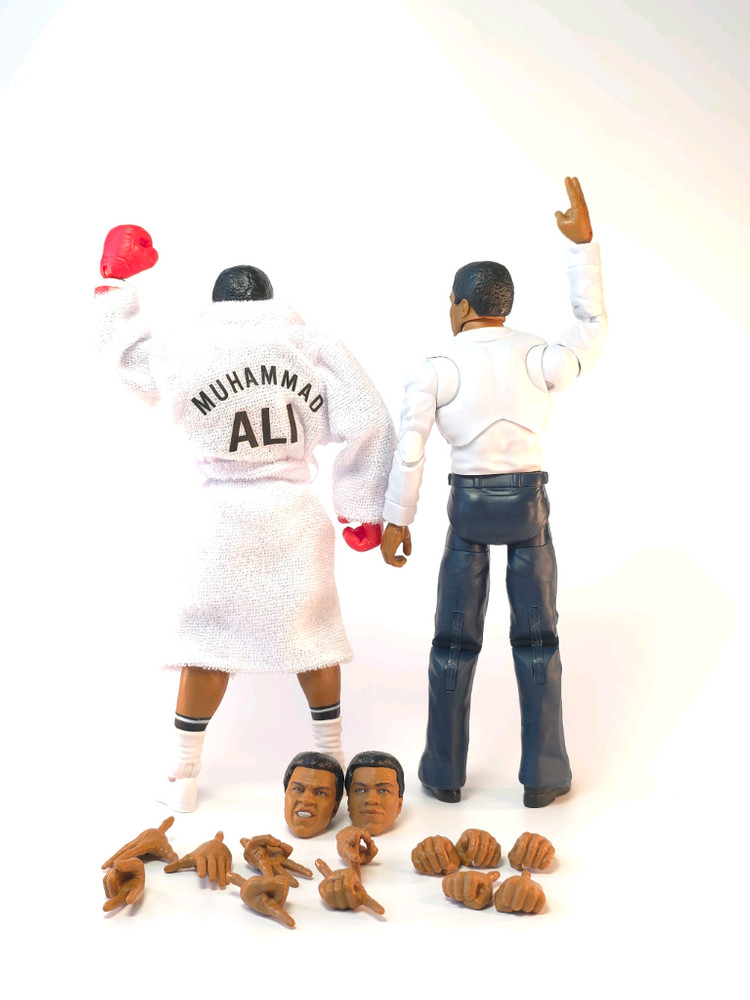 WWE 얼티밋 무하마드알리 2팩 피규어--3
