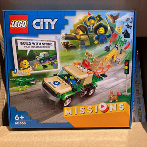 레고 씨티 60353 야생동물 구조미션 미개봉 새상품