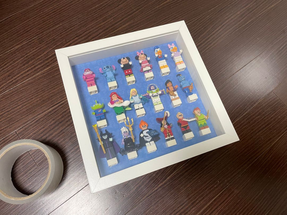 레고 디즈니 미니피규어 시즌1판매 (액자포함)--1