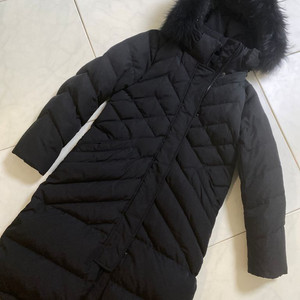 베네통 덕다운 오리털 여성 롱패딩