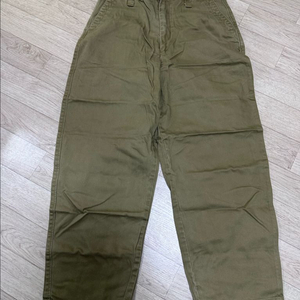 (31) 유니클로 U 23FW 와이드 핏 치노팬츠 브라운