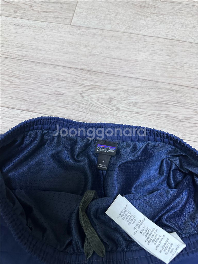 (S) 파타고니아 배기스 롱스 7인치 타이드풀 블루--1