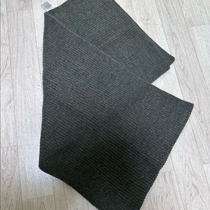 유니클로 U 니트 머플러 올리브