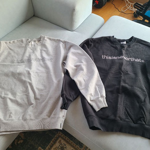 디스이즈네버댓 맨투맨 2벌 일괄