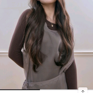 핑크에이지 라이트핑크에이지 반가발 레이어드 구름펌 이미지