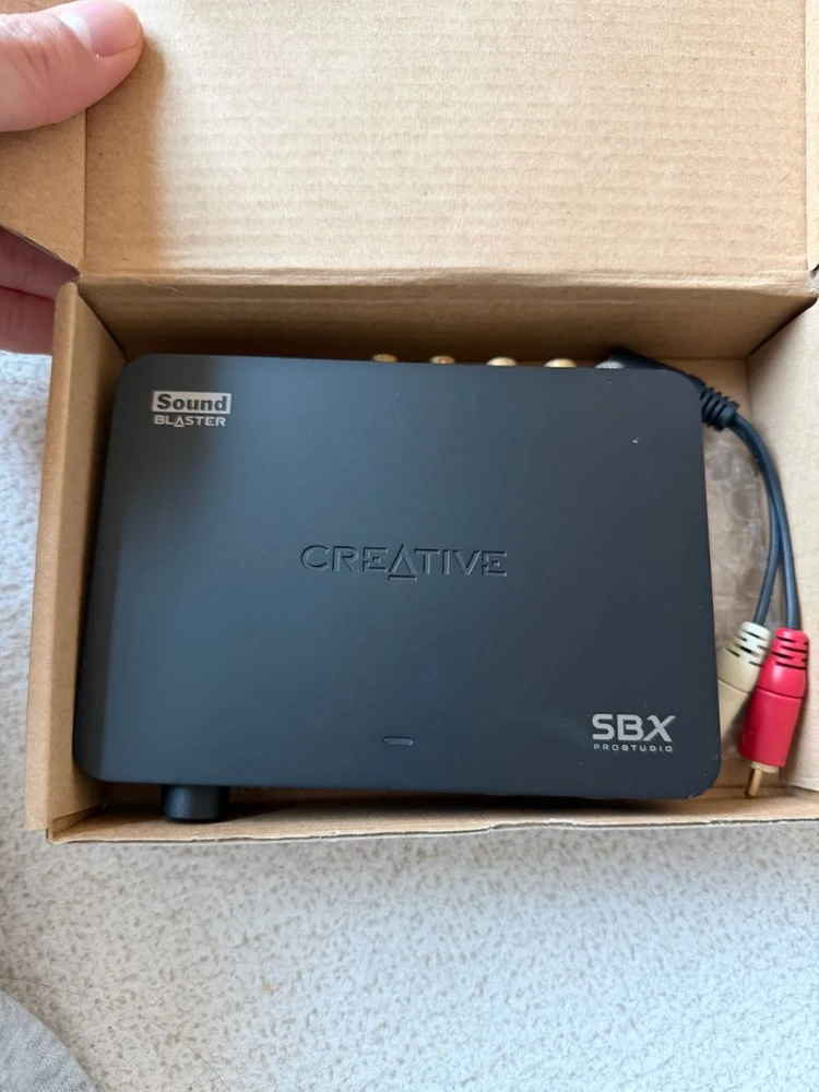 Creative 사운드 블라스터 SBX Pro Studio 외장형 사운드 카드 - 안심되는 중고거래