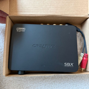 Creative 사운드 블라스터 SBX Pro Studio 외장형 사운드 카드