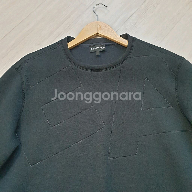 엠포리오 아르마니 네오프렌 긴팔티셔츠 오버핏 XL사이즈--3