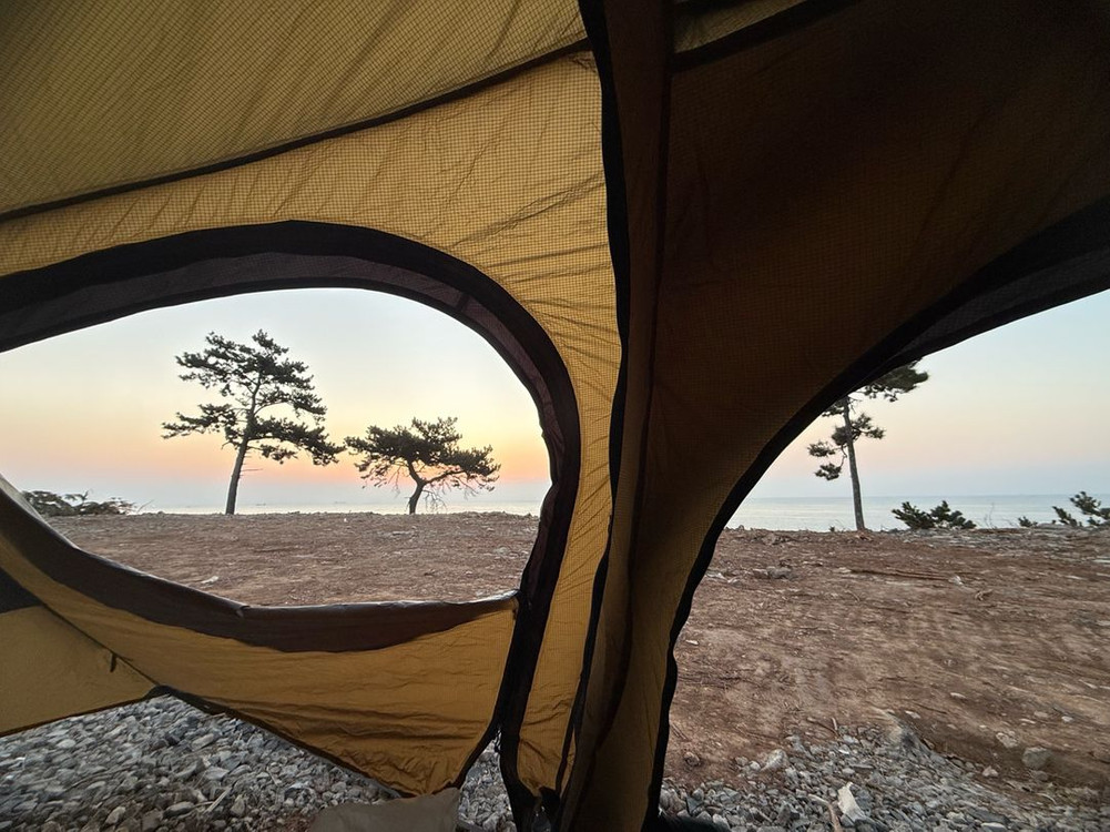 화목난로텐트 포몰리LEO2 2인용 텐트 이미지