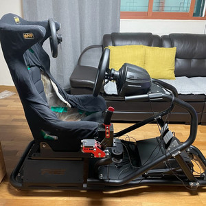 트러스트마스터 t300rs gt 풀튜닝 심레이싱 장비 일괄 판매 합니다.(거치대 포함) 각개 X 이미지