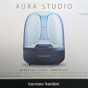 하만카돈 오라 스튜디오 aura studio 2 블랙 풀박스 미사용품 판매합니다