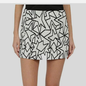 NELL BARRETT 닐바렛 패턴 미니스커트 40 / 고가라인