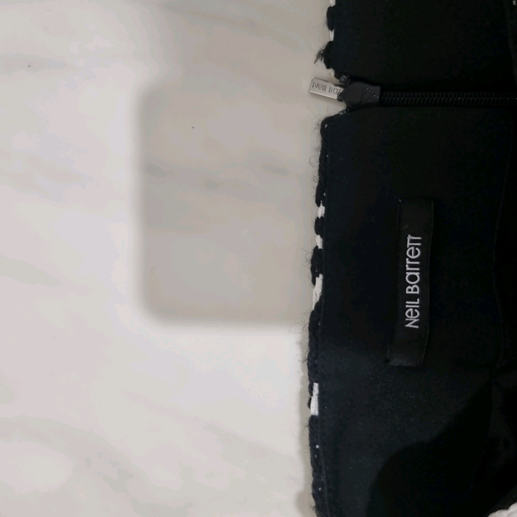 NELL BARRETT 닐바렛 패턴 미니스커트 40 / 고가라인--4