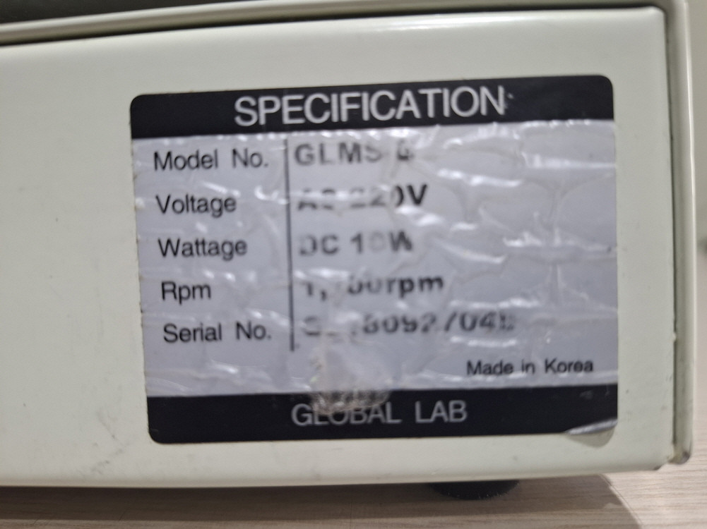 GLOBAL LAB GLMS-G 핫플레이트--2