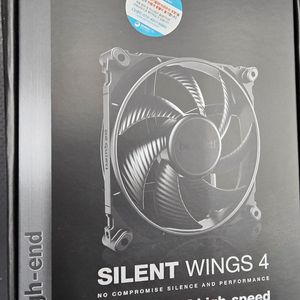 비콰이어트 사윙4 140mm 하이스피드 팝니다