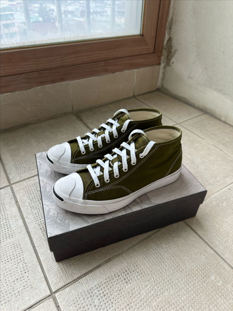 컨버스 잭퍼셀 미드 카키 250--1