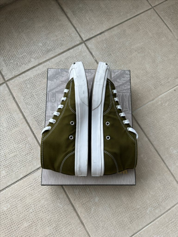 컨버스 잭퍼셀 미드 카키 250--6