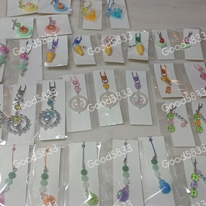 수제작 비즈 키링 (다양한 종류/주문 제작도 가능)