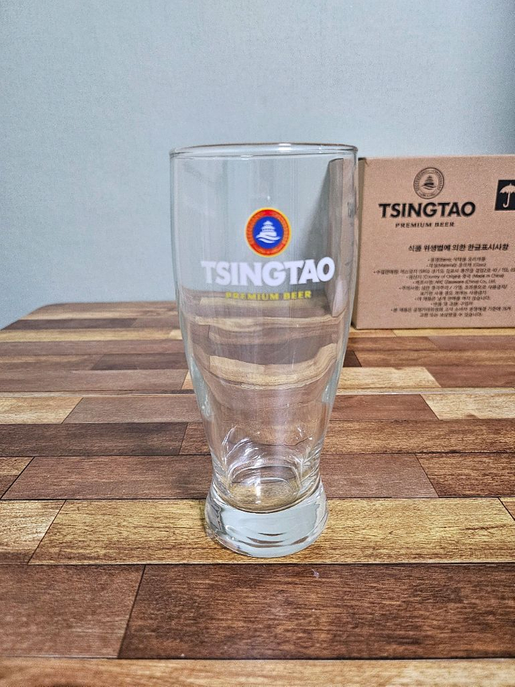 칭따오 맥주잔(6개) 직거래만 가능--1