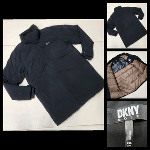 정품 DKNY 디케이앤와이 남성 구스다운 롱 패딩 코트 점퍼 110 이미지