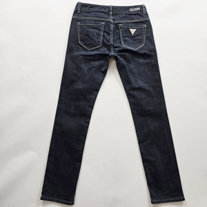 게스 청바지 스판 진청 데님 사이즈25 R4105