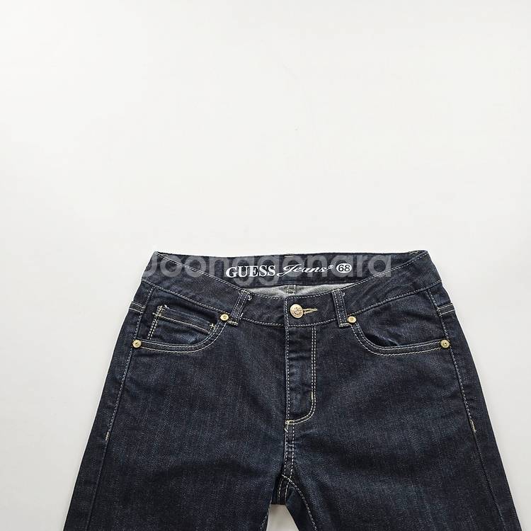 게스 청바지 스판 진청 데님 사이즈25 R4105--3