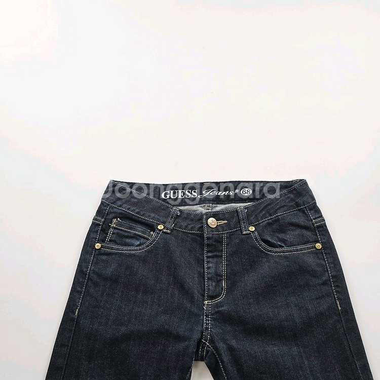 게스 청바지 스판 진청 데님 사이즈25 R4105--1