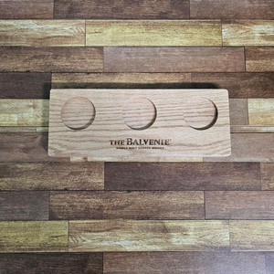 발베니 테이스팅 우드트레이 3구 (글라스 포함아님)