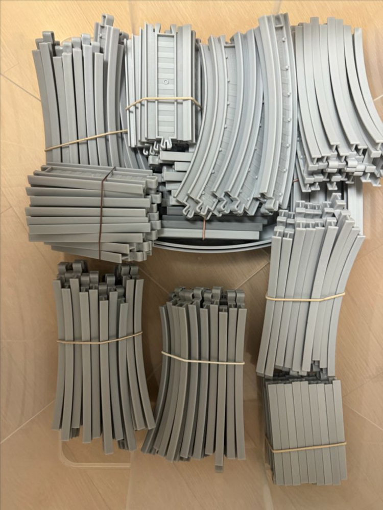 띠띠포 기차놀이 풀세트 전동 기차 총 9개 + 스티커 이미지