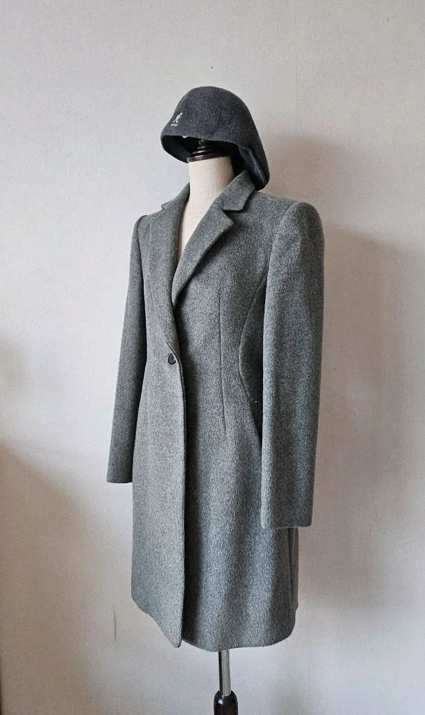 린 울코트 캉골 Wool 504 헌팅캡 겨울 코디세트 이미지