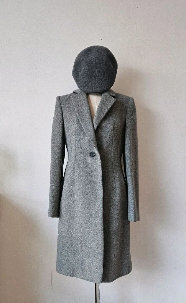 린 울코트 캉골 Wool 504 헌팅캡 겨울 코디세트 이미지
