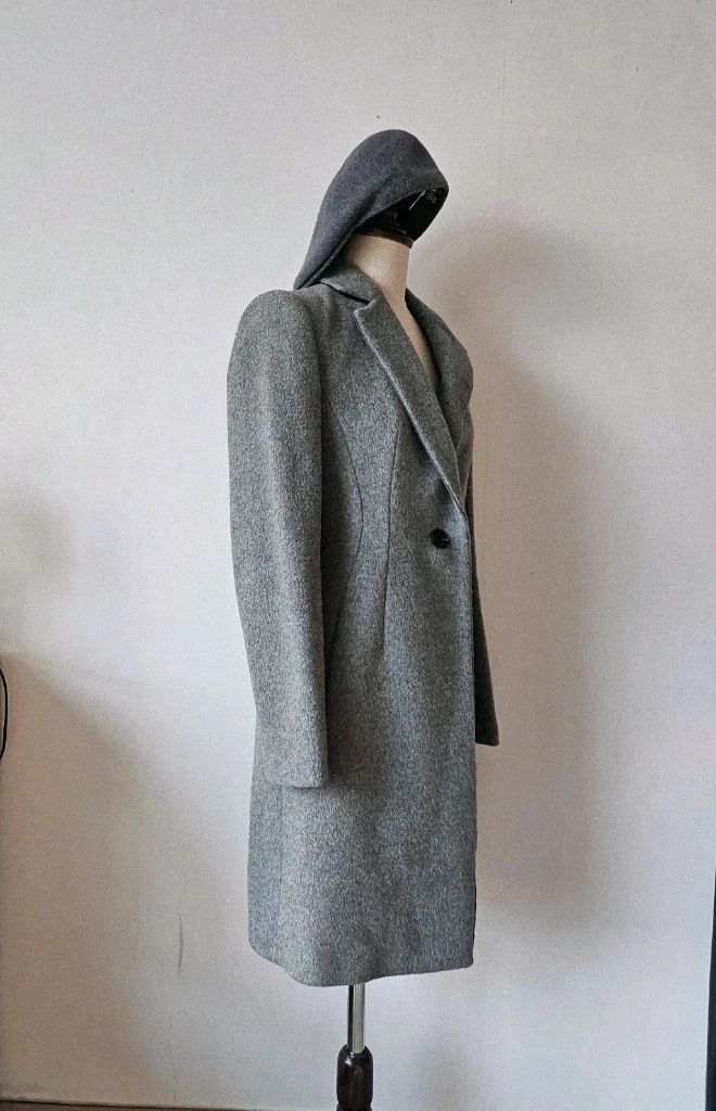 린 울코트 캉골 Wool 504 헌팅캡 겨울 코디세트 이미지