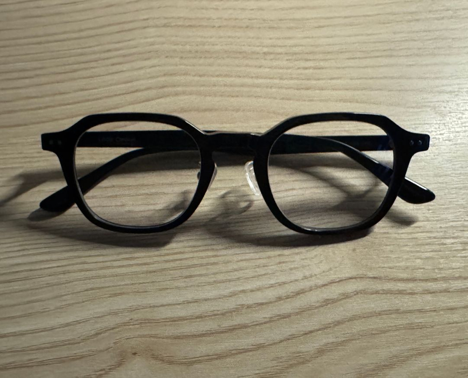 룩옵티컬 LC5916 블랙 안경테 + 블루라이트 렌즈 이미지