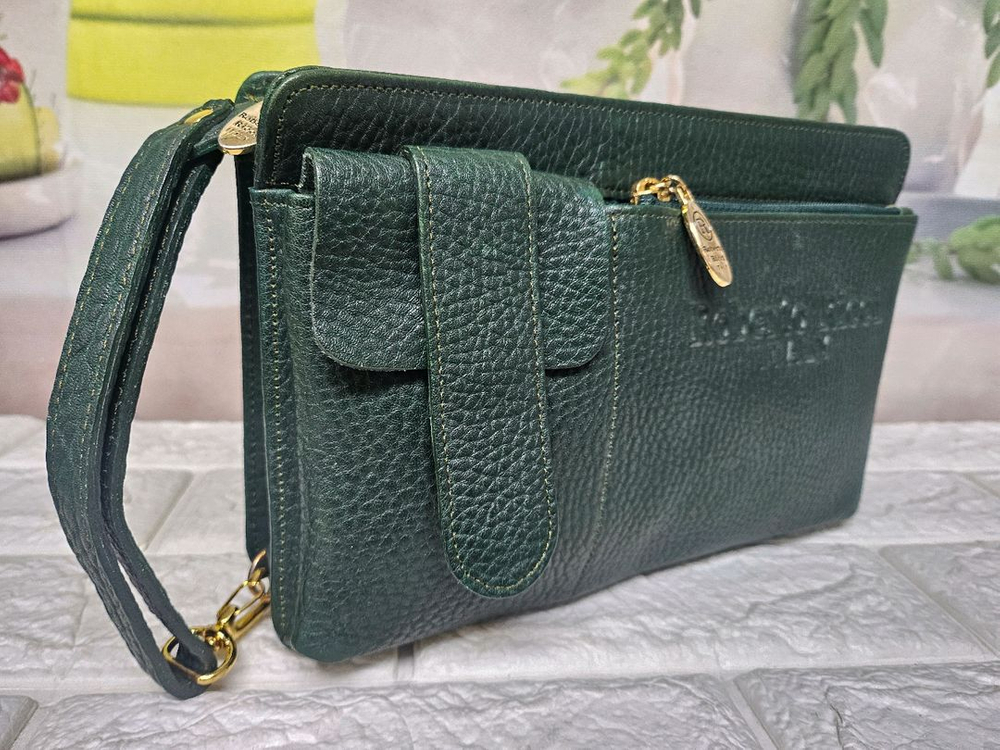 로베르토 리치 녹색 남성클러치백 맨스백 세컨백 일수가방 손가방 BF21 이미지