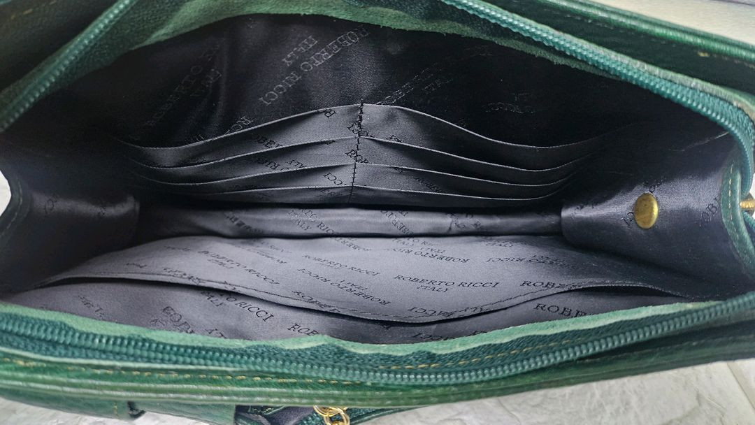 로베르토 리치 녹색 남성클러치백 맨스백 세컨백 일수가방 손가방 BF21 이미지