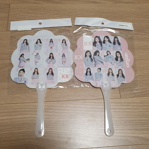 아이오아이(I.O.I) 비공굿 양면부채 2개 일괄 이미지