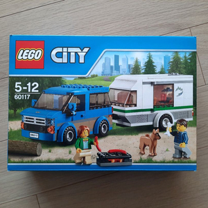 레고 60117 시티 밴과 캠핑 트레일러
