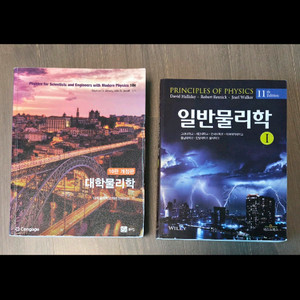 대학물리학(10판), 할리데이 일반물리학 1권 (11판)