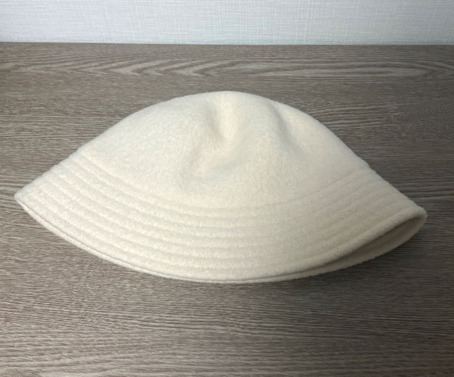 유니클로 벙거지 햇 아이보리--1
