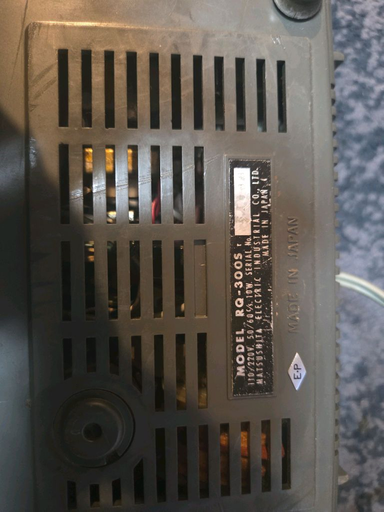 네쇼날 빈티지 휴대용 릴테이프 데크 팝니다--2