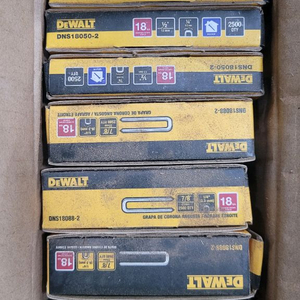 디월트 422핀 DCN681 용 18GA ㄷ자 타카핀