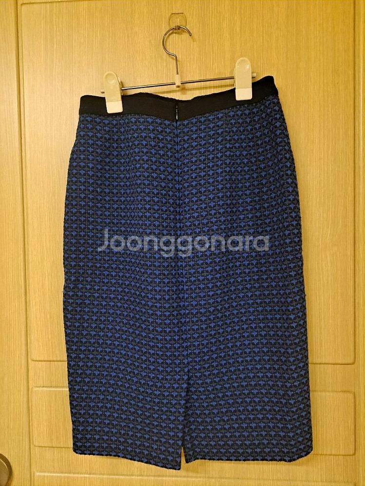 데이비드 로렌스 트위드 미디 스커트--2