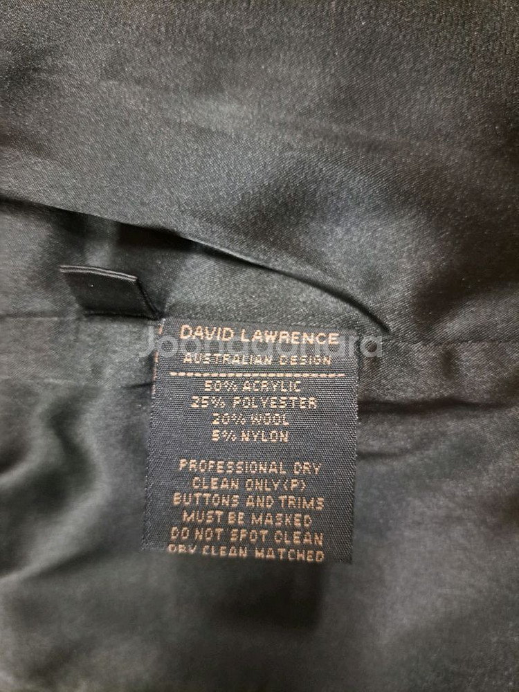 데이비드 로렌스 트위드 미디 스커트--5