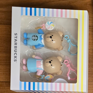 스타벅스 2020 벚꽃(체리블라썸) MD 곰돌이 LED 키링