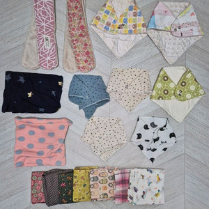 유아 스카프빕 머플러 외